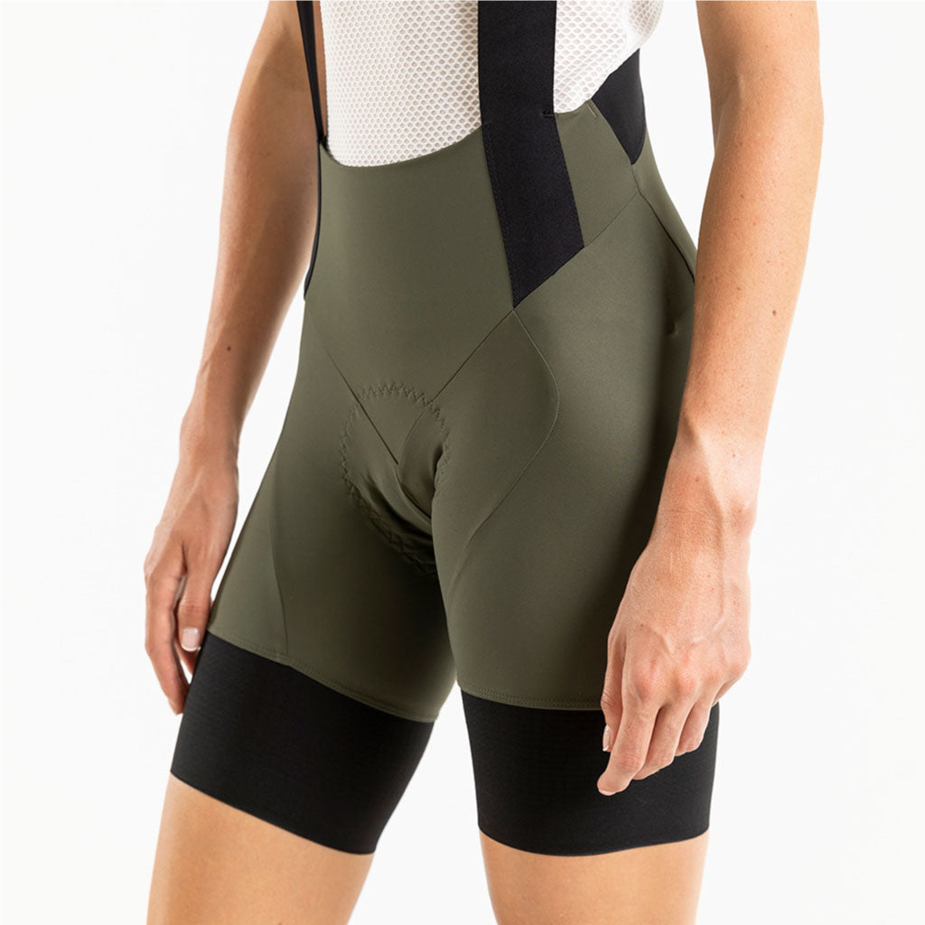 Women&#39;s Supremo Bib Shorts (Olive)