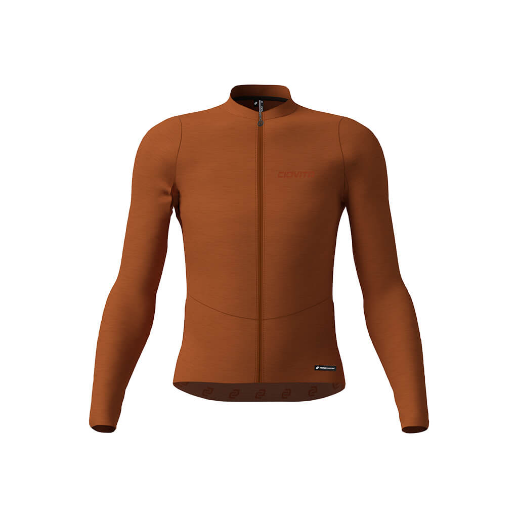 Men&#39;s Librio Long Sleeve Race Fit Jersey (Sandstone)