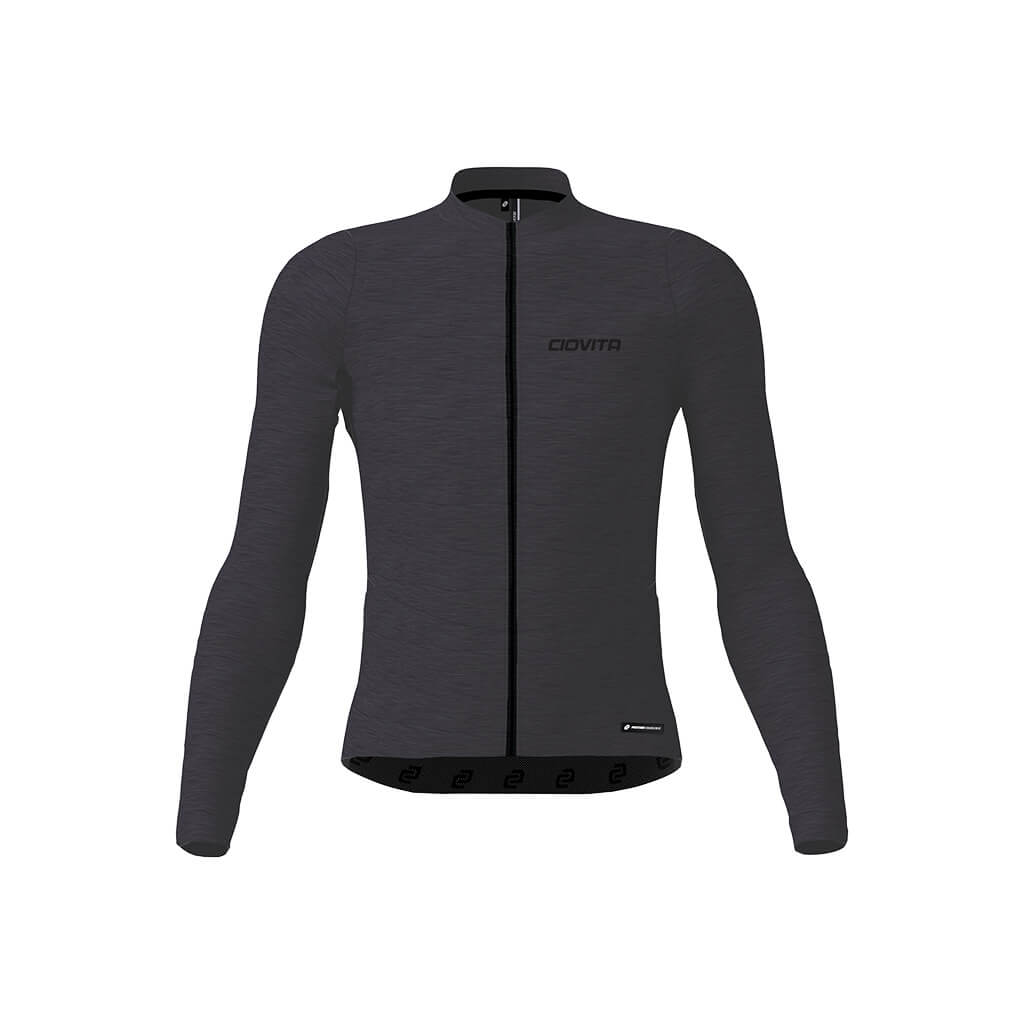 Men&#39;s Librio Long Sleeve Race Fit Jersey (Charcoal)