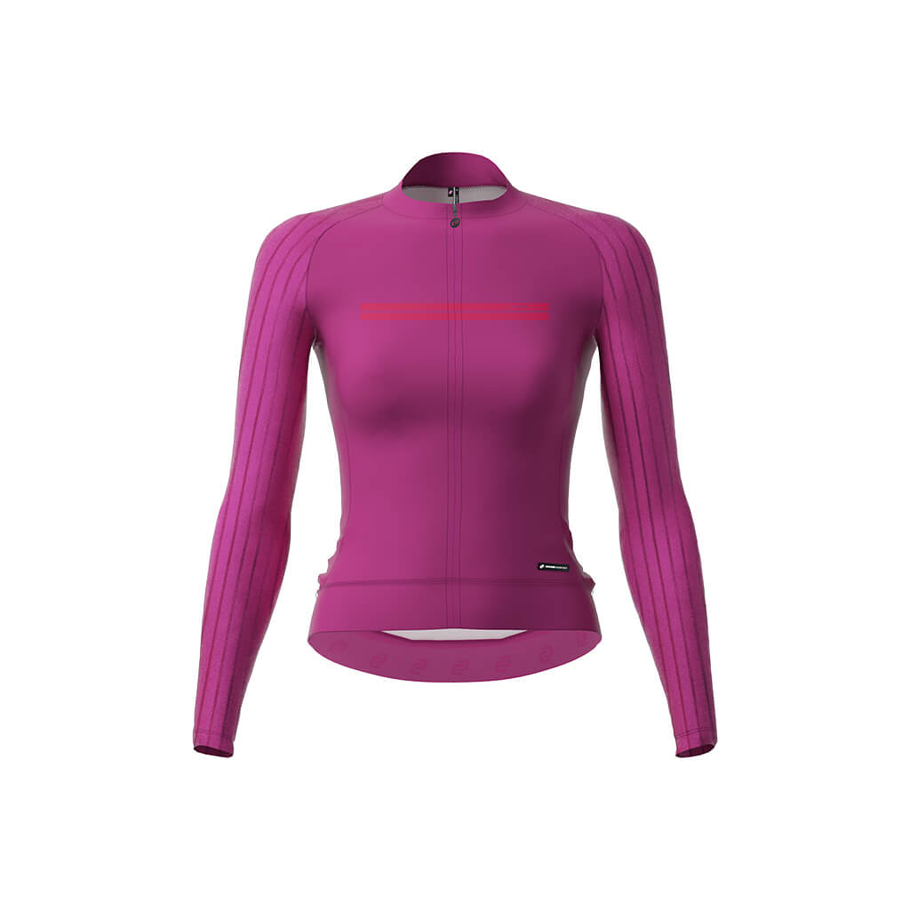 Women&#39;s Faro Long Sleeve Race Fit 2.0 Jersey (Magenta)