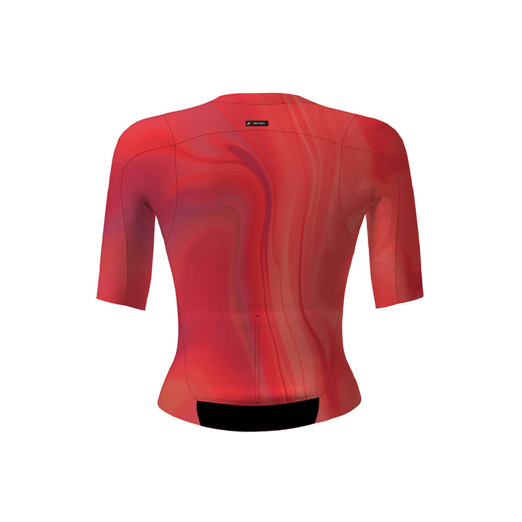 Women&#39;s Aeolis Zipperless Pro Fit Jersey (Coral Swirl)