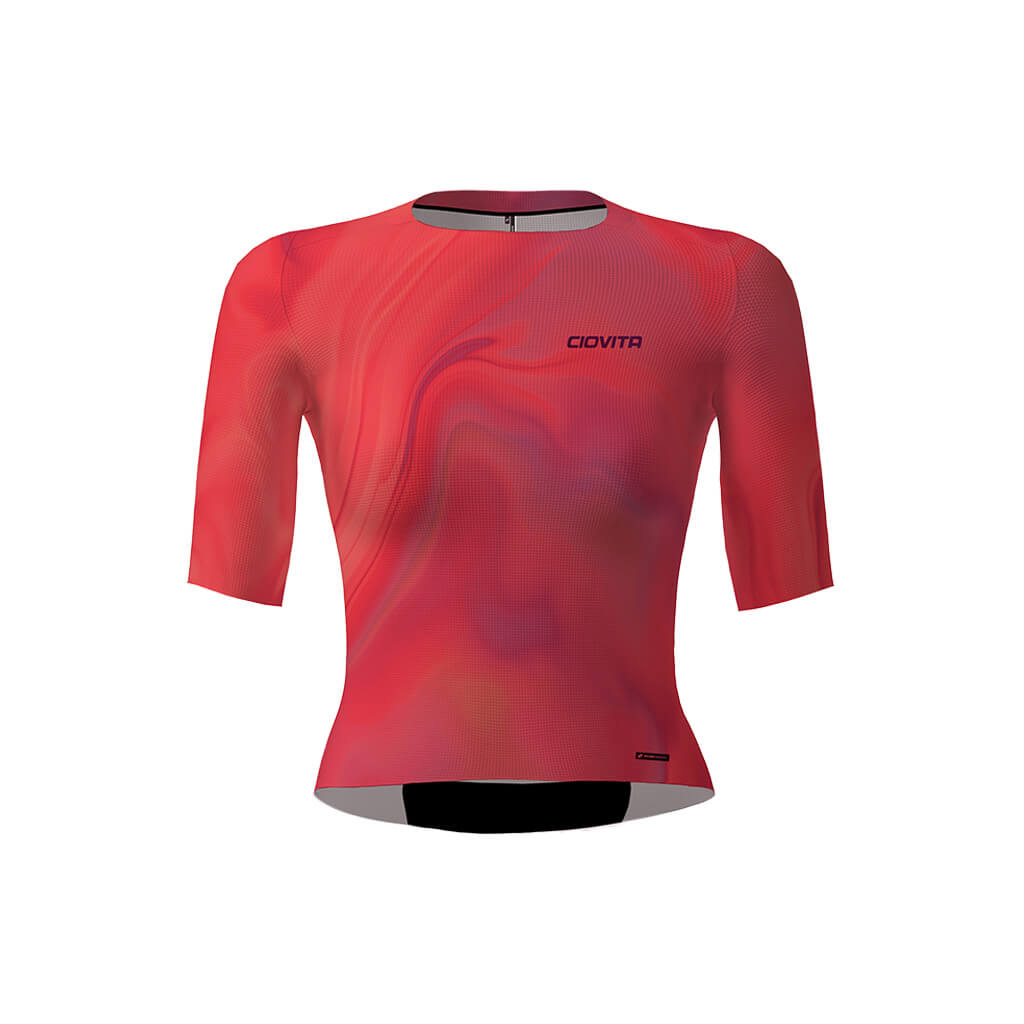 Women&#39;s Aeolis Zipperless Pro Fit Jersey (Coral Swirl)