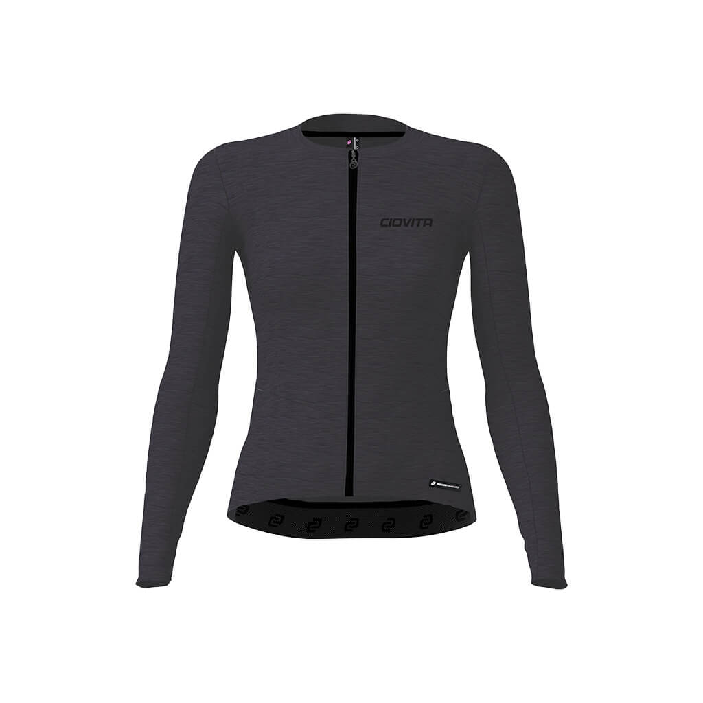 Women&#39;s Librio Long Sleeve Race Fit Jersey (Charcoal)