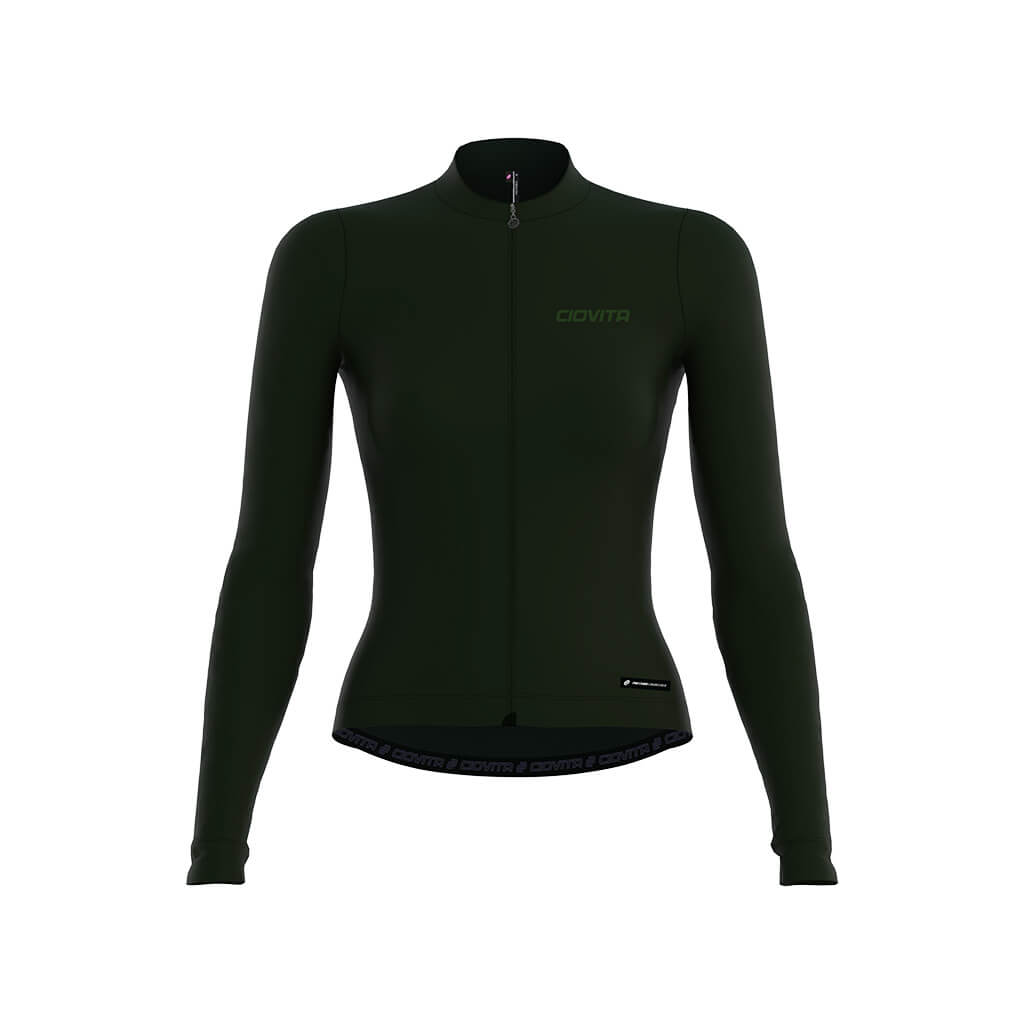 Women&#39;s Long Sleeve Thermal Jersey (Pine)