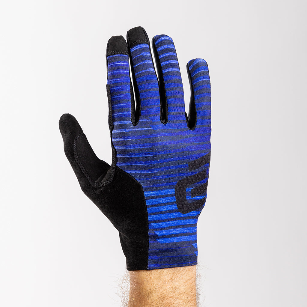 Vicolo Long Finger Glove (Blue)