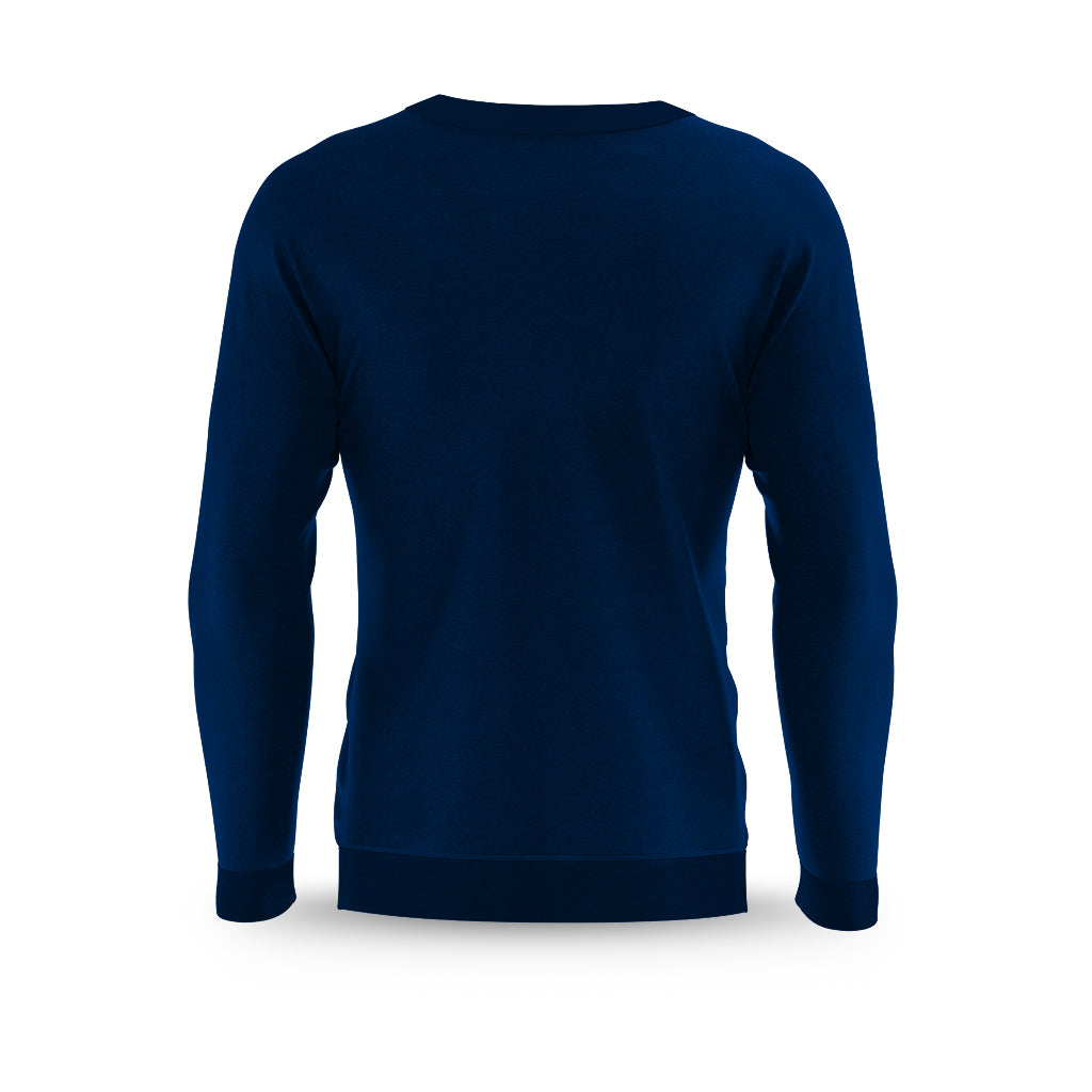 Unisex Doppio Crew Neck (Navy)