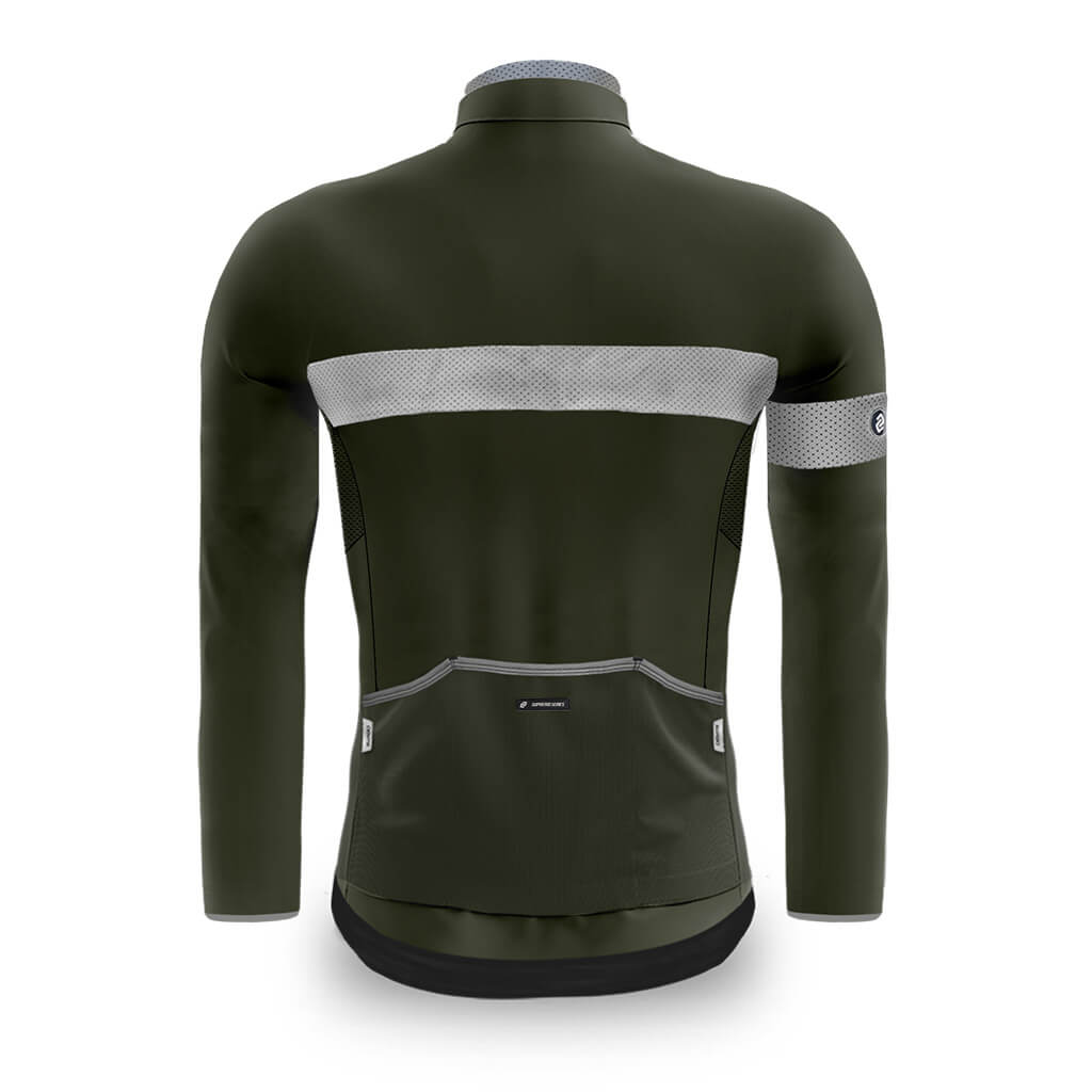 Men&#39;s Faro Cycling Jacket (Olive)