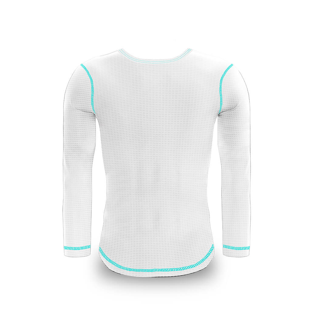 Men&#39;s DriRelease Long Sleeve Baselayer (White)