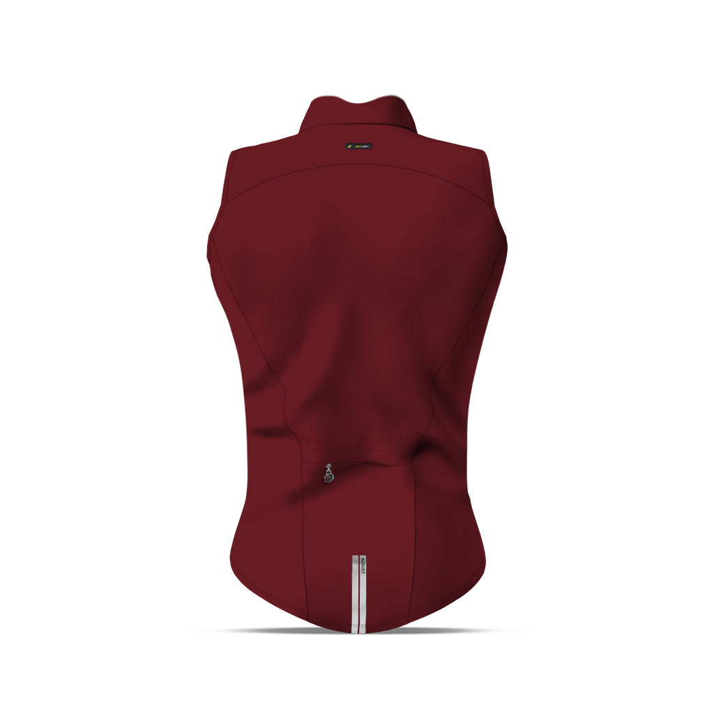 Men&#39;s Apex Lamina Gilet (Burgundy)