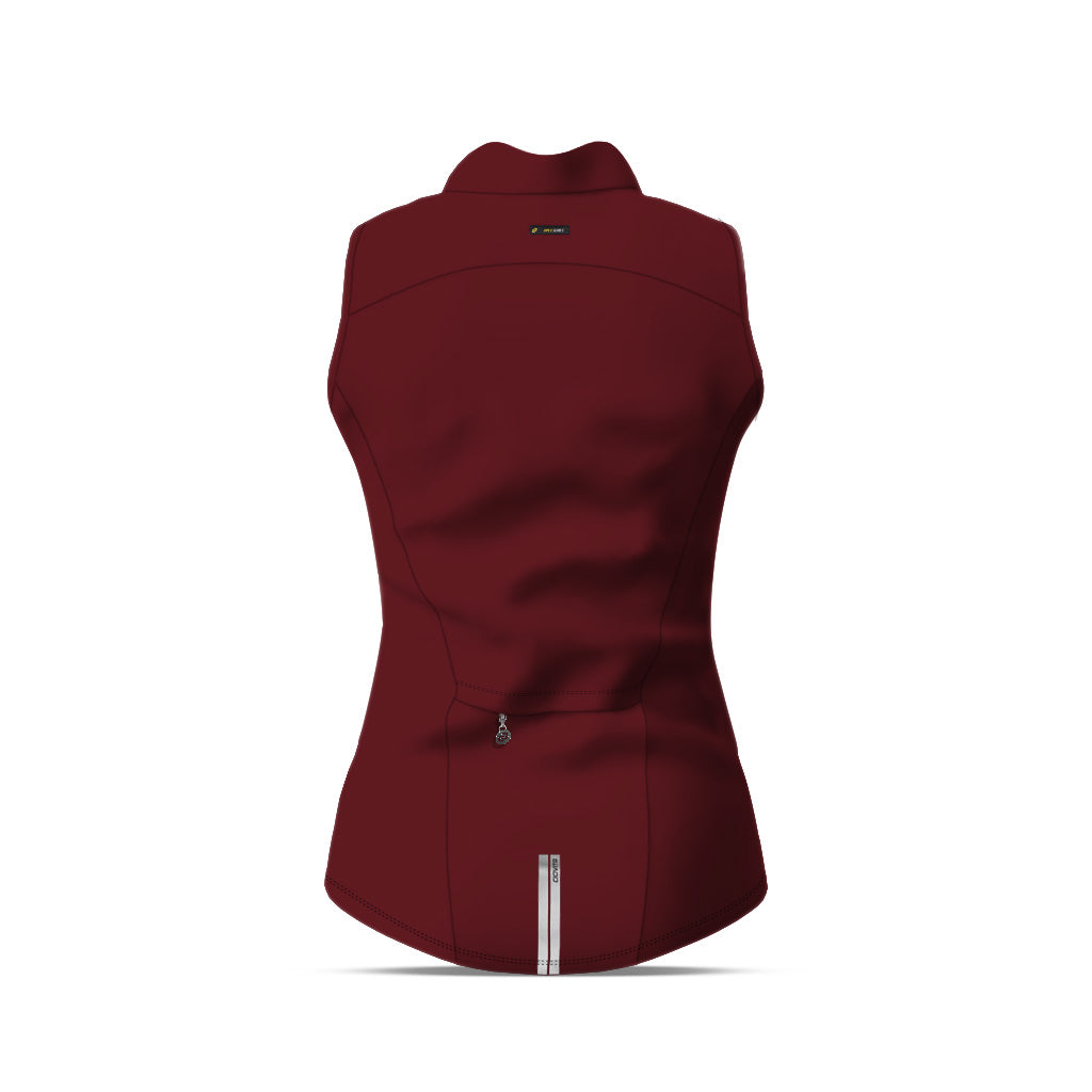 Women&#39;s Apex Lamina Gilet (Burgundy)