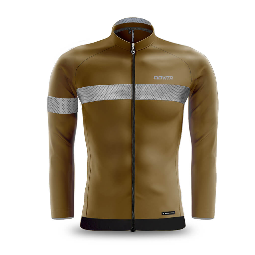 Men&#39;s Faro Cycling Jacket (Mustard)