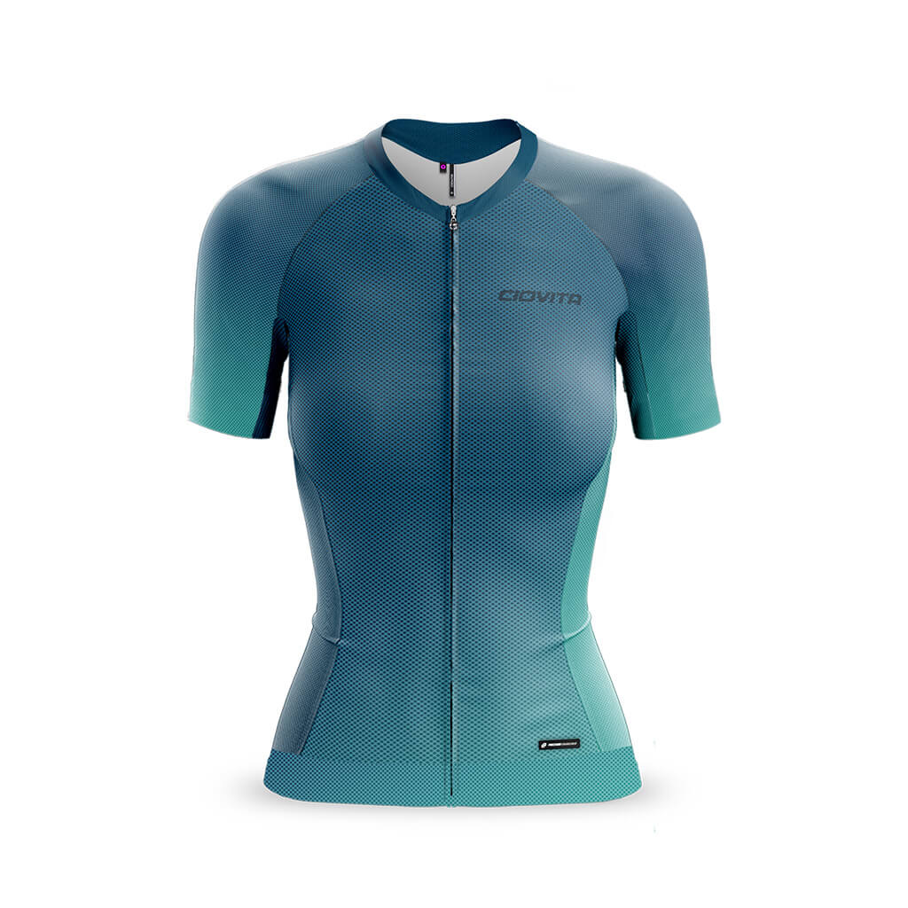 Women&#39;s Punto Corsa Race Fit 2.0 Jersey (Teal)