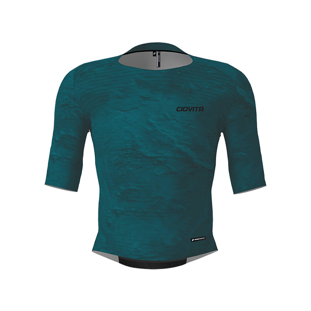 Men&#39;s Aeolis Zipperless Pro Fit Jersey (Petroleum)