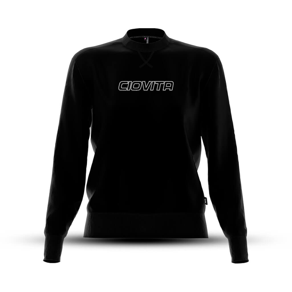 Women&#39;s Crew Neck Sweater (Black)