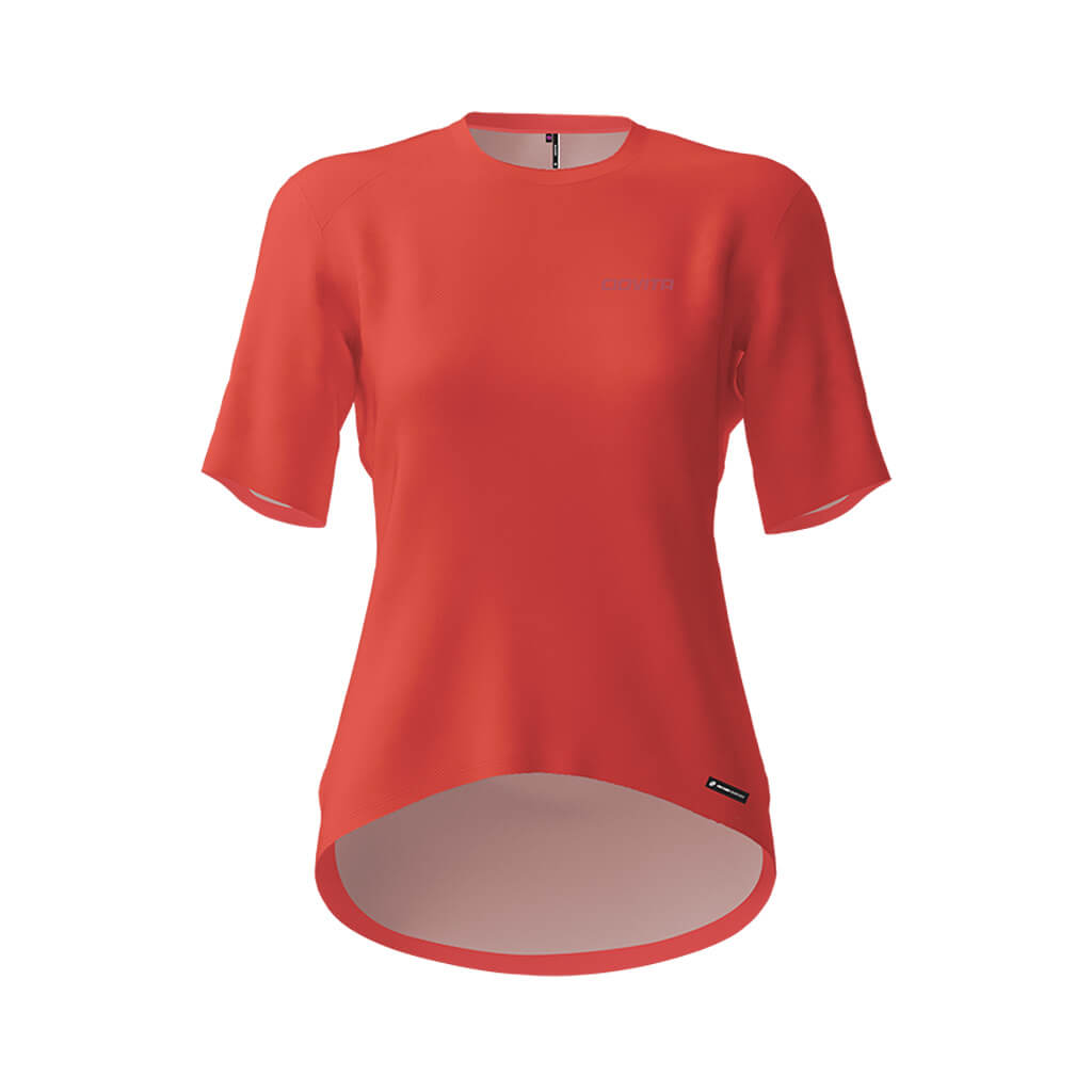 Women&#39;s Lightweight Short Sleeve Trail Tee (Poppy)