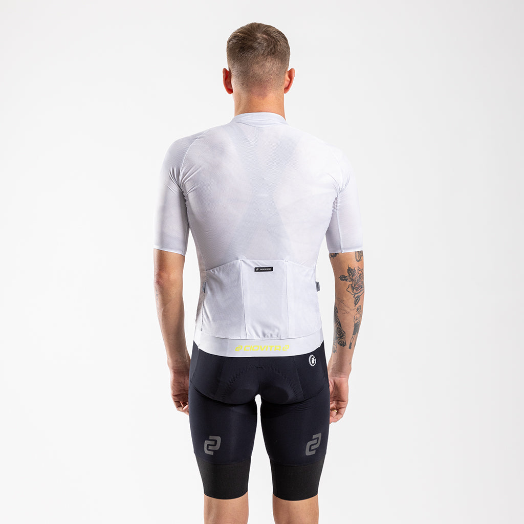 Men&#39;s Fumo Race Fit Jersey (White)