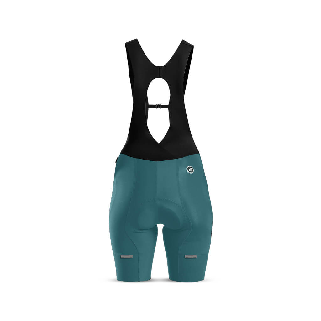 Women&#39;s Supremo Pace Bib Shorts (Teal)