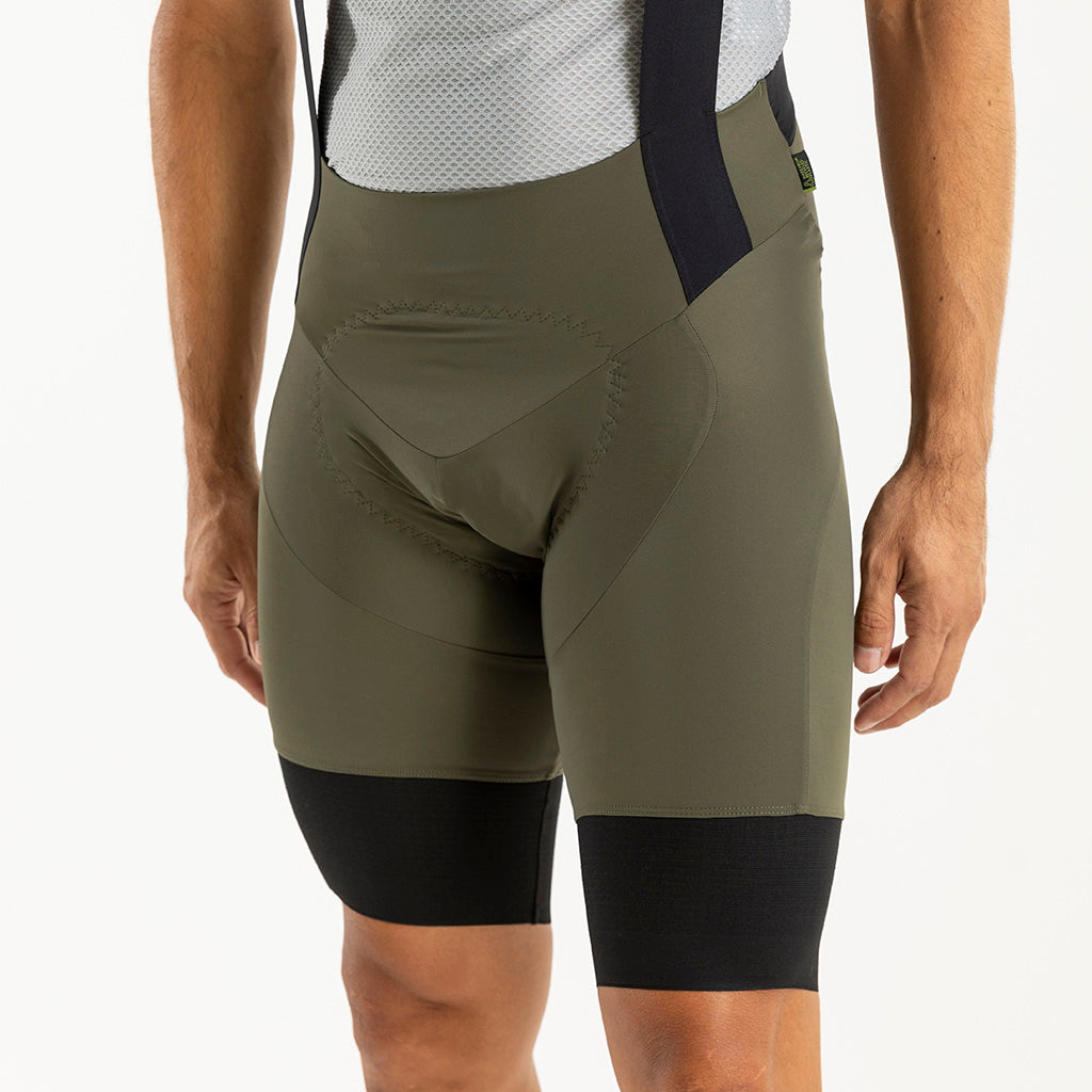 Men&#39;s Supremo Bib Shorts (Olive)