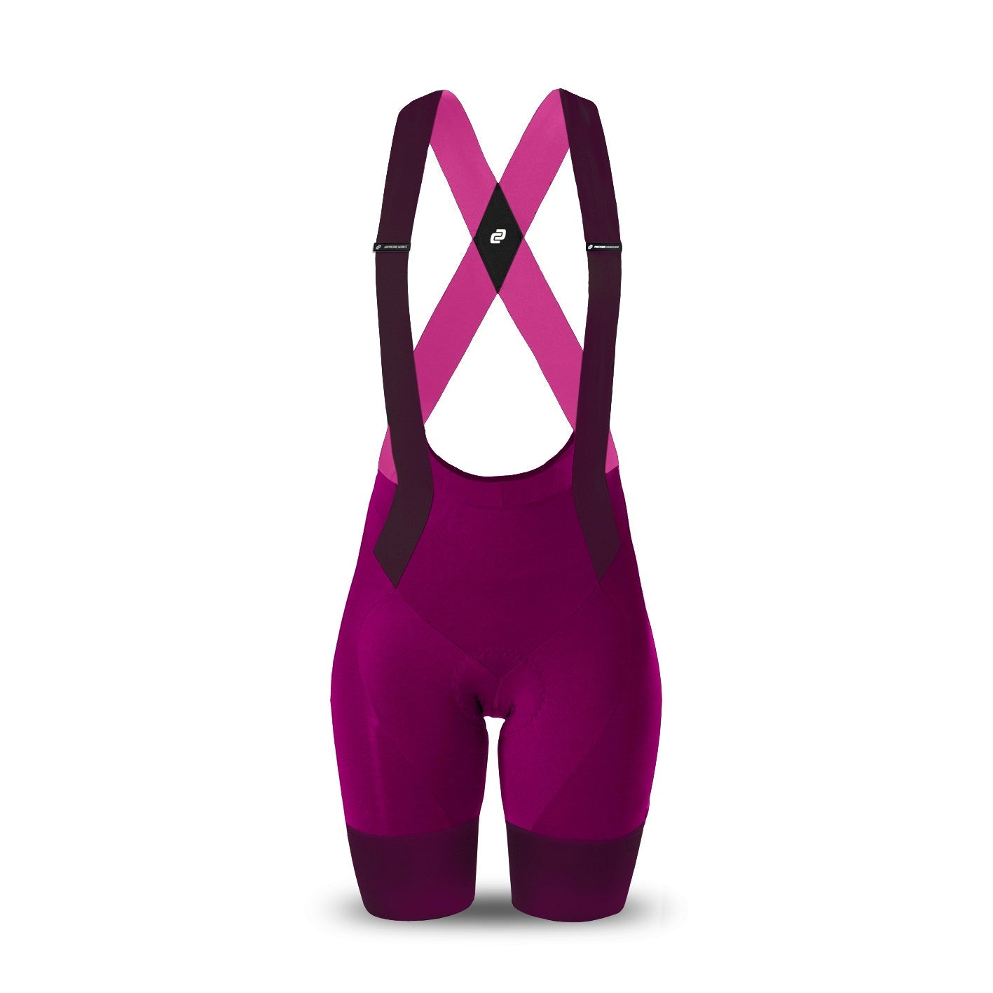 Women&#39;s Supremo Bib Shorts (Magenta)