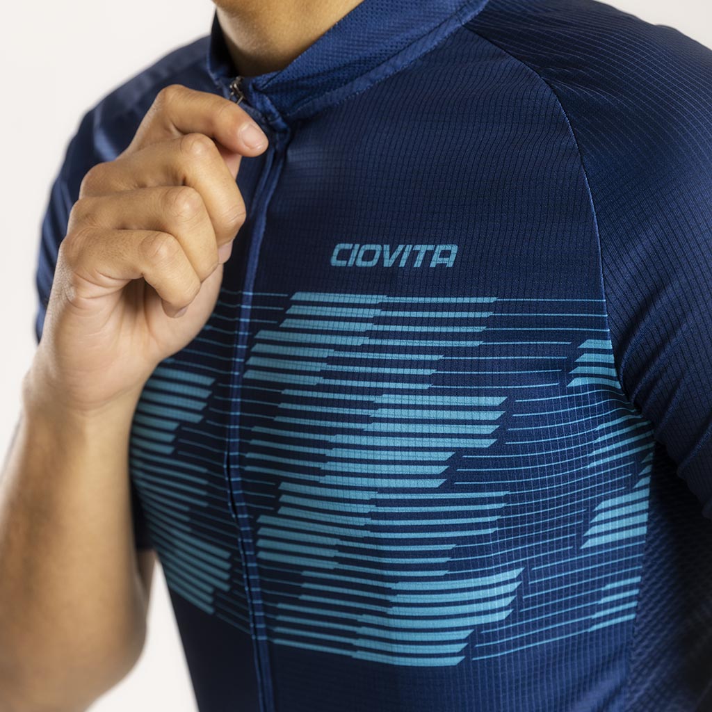 Men&#39;s Etape Sport Fit Jersey (Navy)