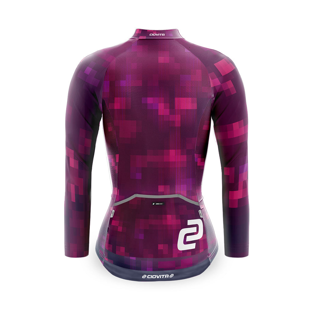 Women&#39;s Pixel Long Sleeve Sport Fit Jersey