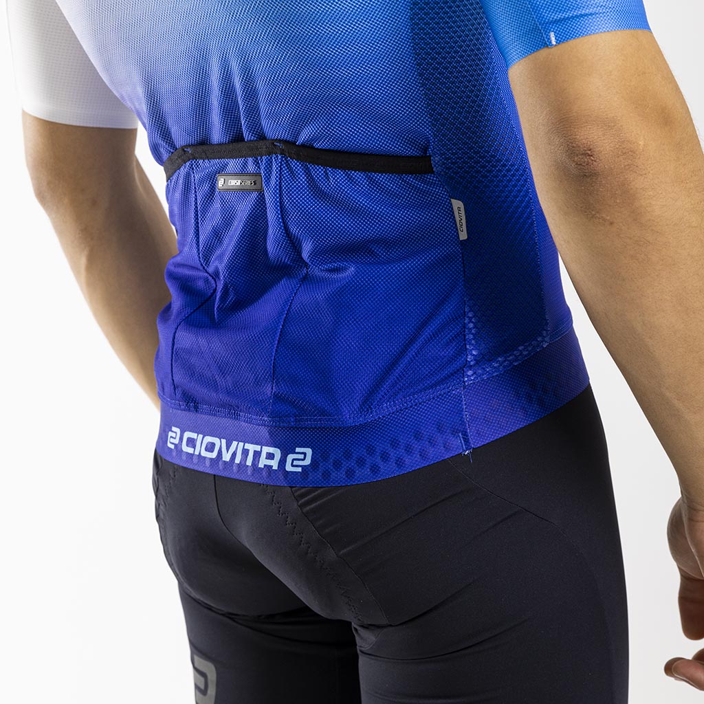 Men&#39;s Punto Corsa Race Fit 2.0 Jersey (Blue)