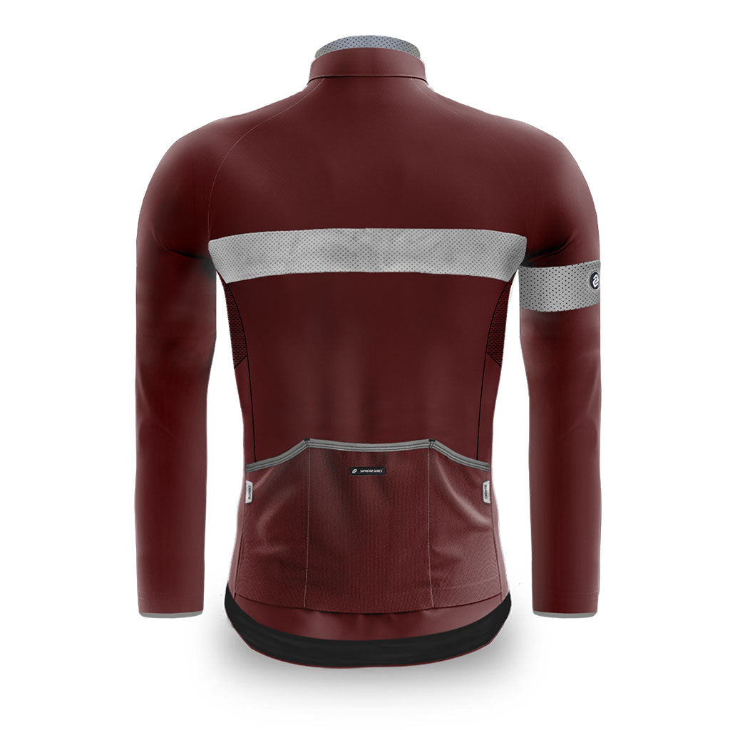 Men&#39;s Faro Cycling Jacket (Red)