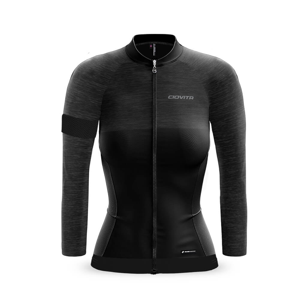 Women&#39;s Opera Long Sleeve Jersey (Charcoal)