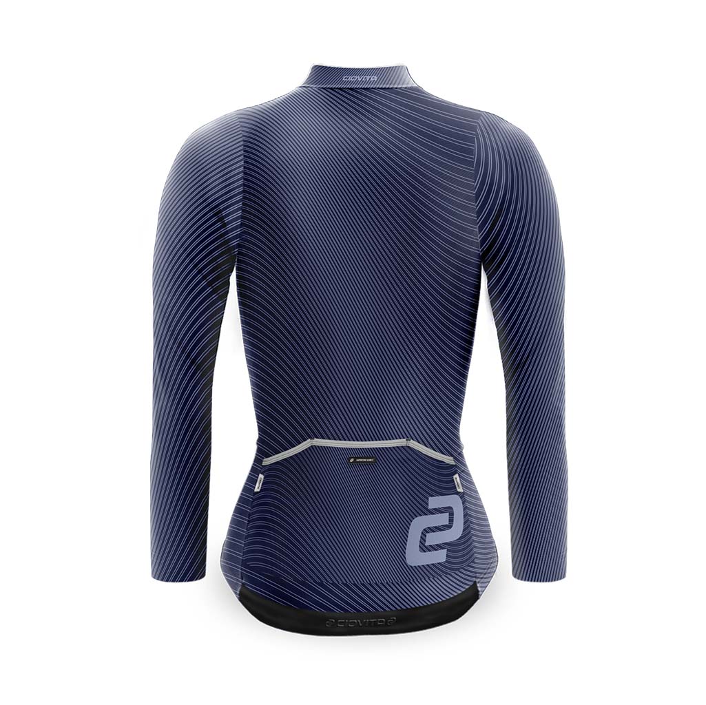 Women&#39;s Motion Long Sleeve Flyweight Jersey (Blue)