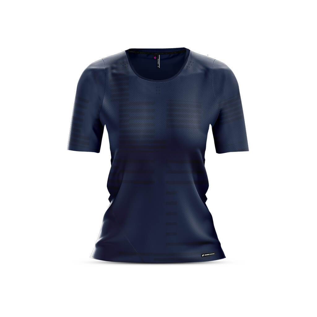 Women&#39;s Strisce Short Sleeve Trail Tee