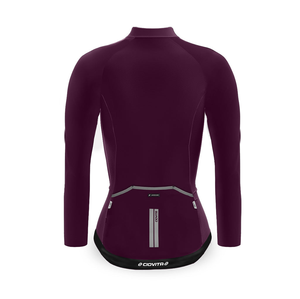 Women&#39;s Faro Long Sleeve Jersey (Plum)