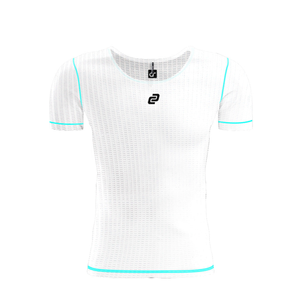 Men&#39;s DriRelease Short Sleeve Baselayer (White)