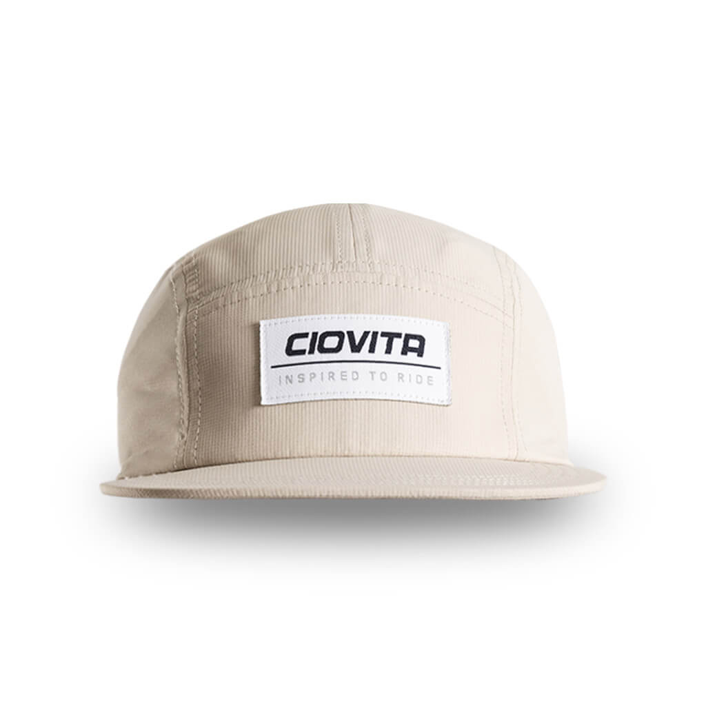 Flat Peak Strap-back Cap (Sand)