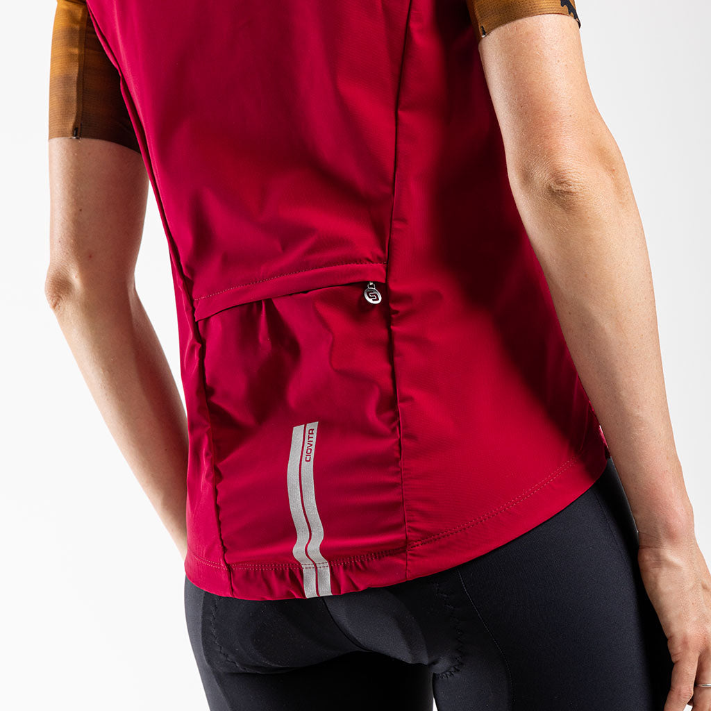 Women&#39;s Absa Cape Epic 2024 Apex Lamina Gilet (Burgundy)