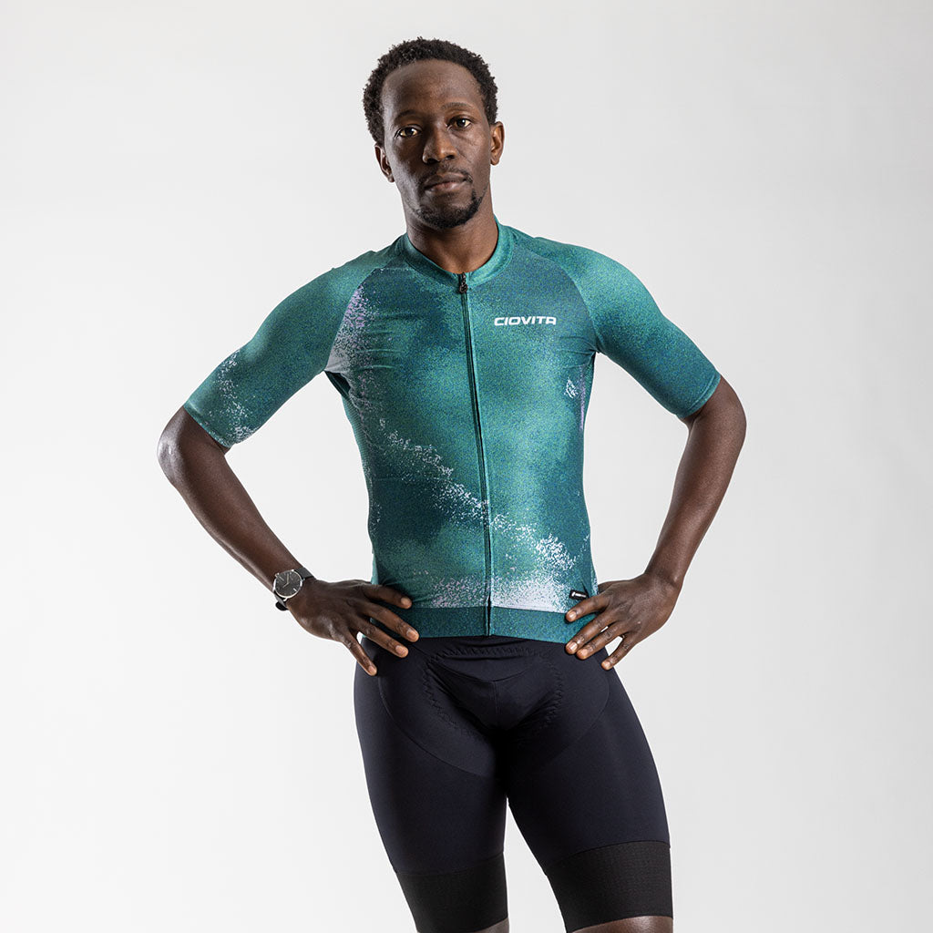 Men&#39;s Citta Corsa Race Fit Jersey (Teal)