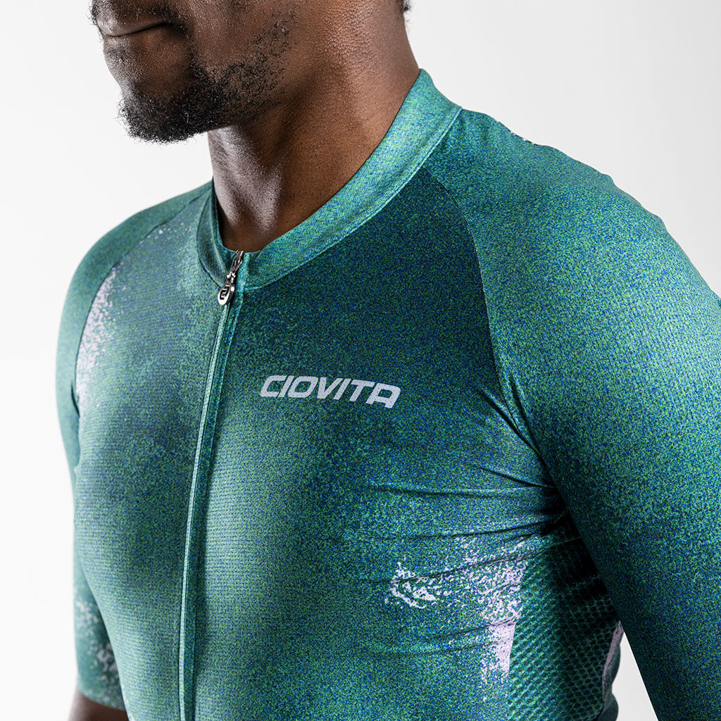 Men&#39;s Citta Corsa Race Fit Jersey (Teal)