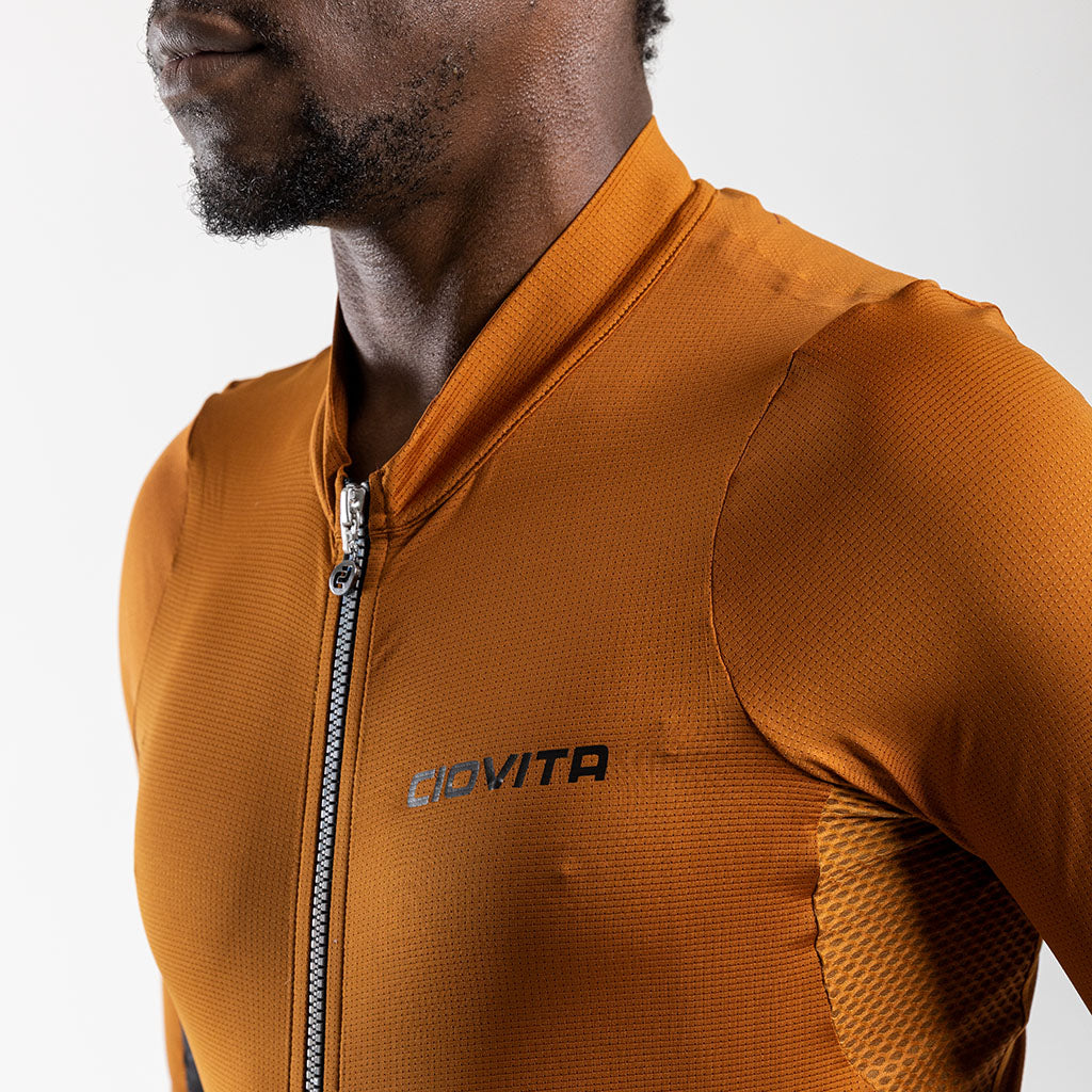 Men&#39;s Apex Fusion Pro Fit Jersey (Rust)