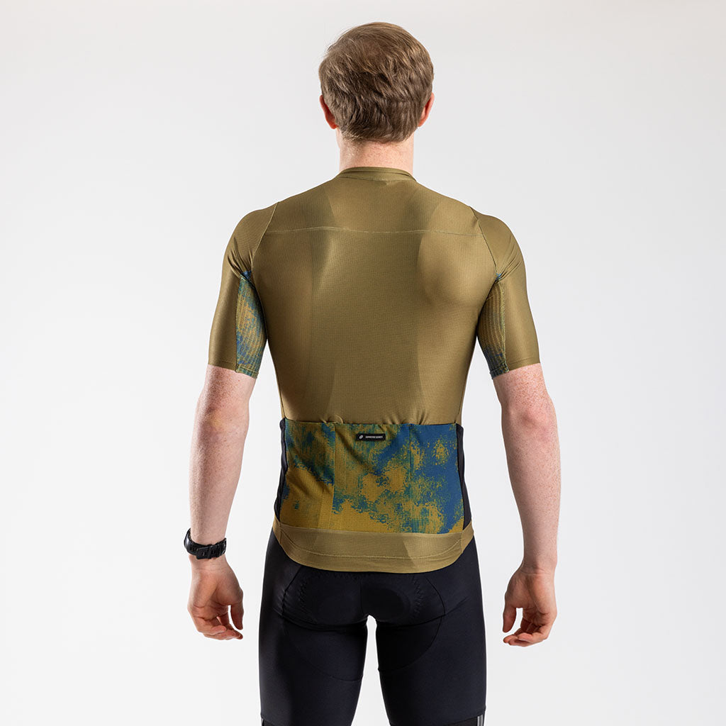 Men&#39;s Adventure Race Fit Jersey (Moss)