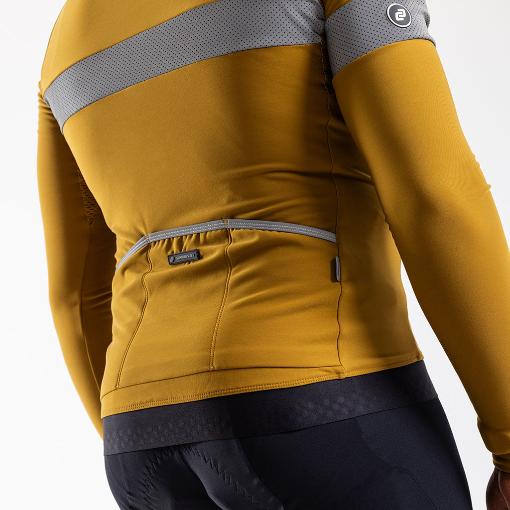 Men&#39;s Faro Cycling Jacket (Mustard)