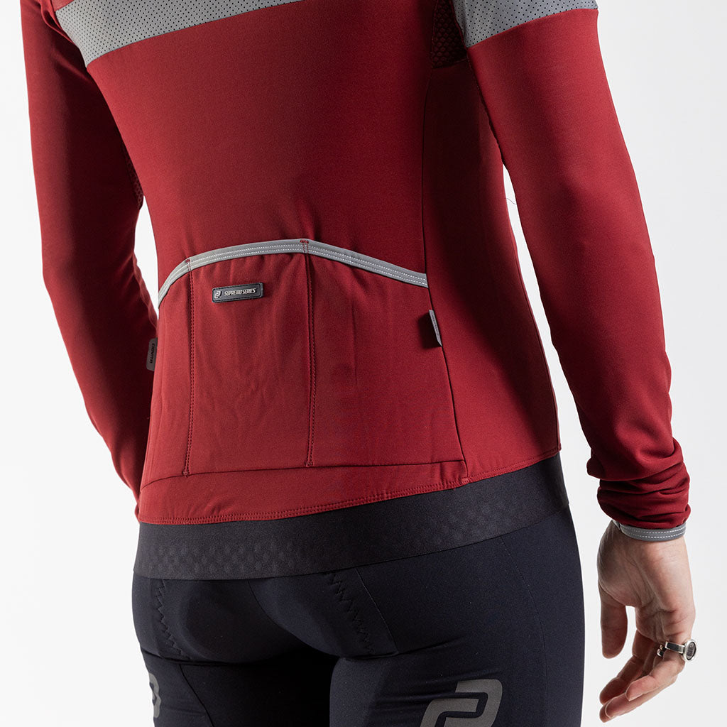 Women&#39;s Faro Cycling Jacket (Red)