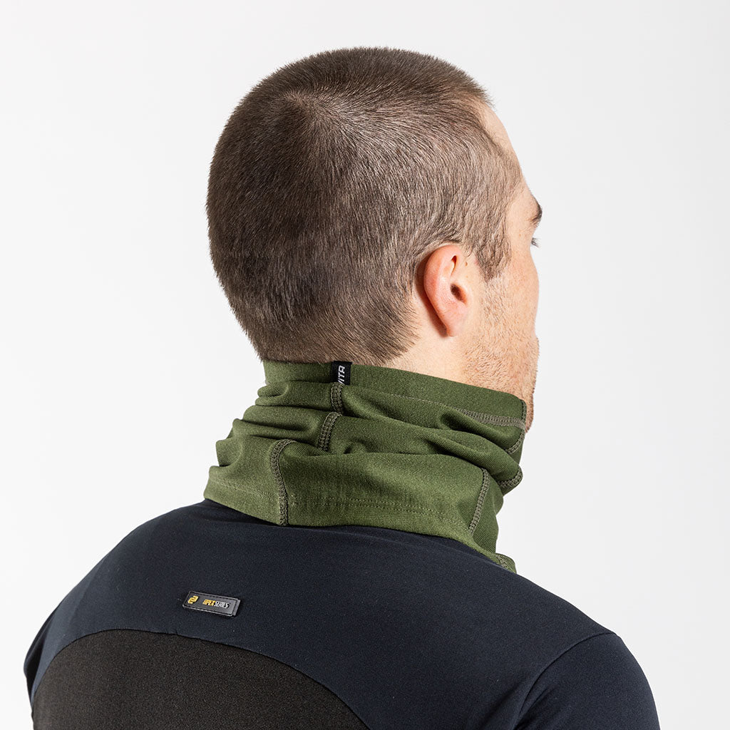 Merino Winter Weight Collar VitaTube (Olive)