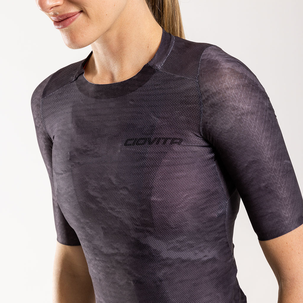 Women&#39;s Aeolis Zipperless Pro Fit Jersey (Charcoal)