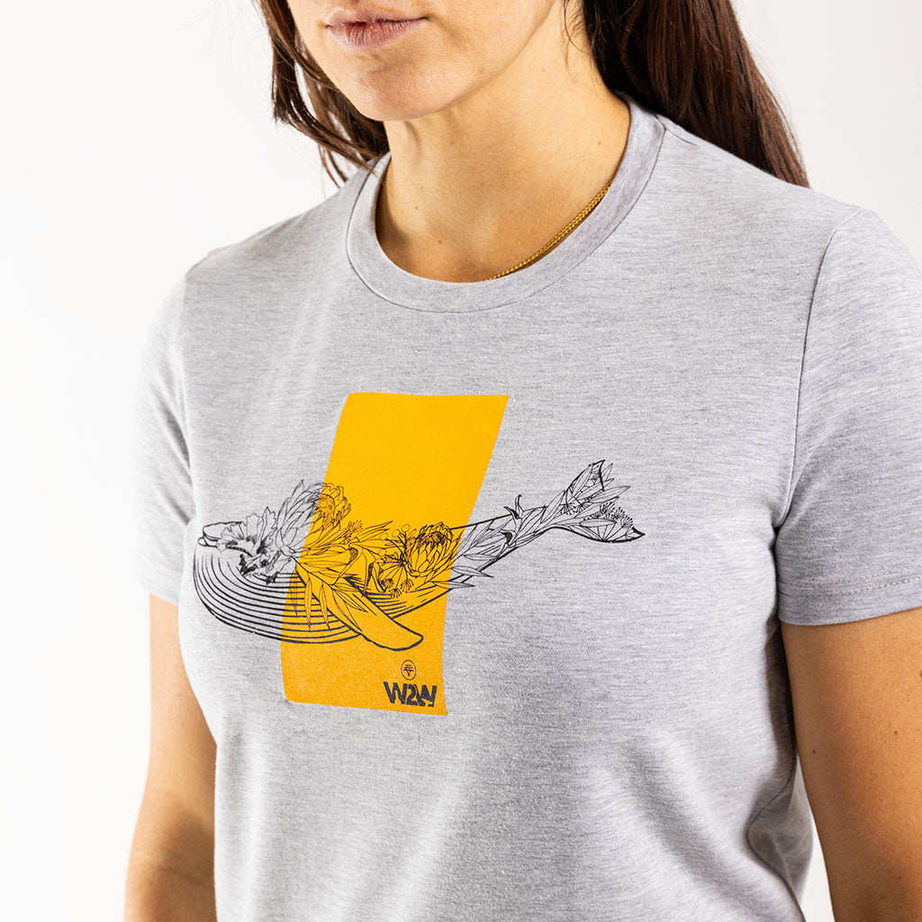 Women&#39;s FNB W2W T Shirt (Grey Melange)