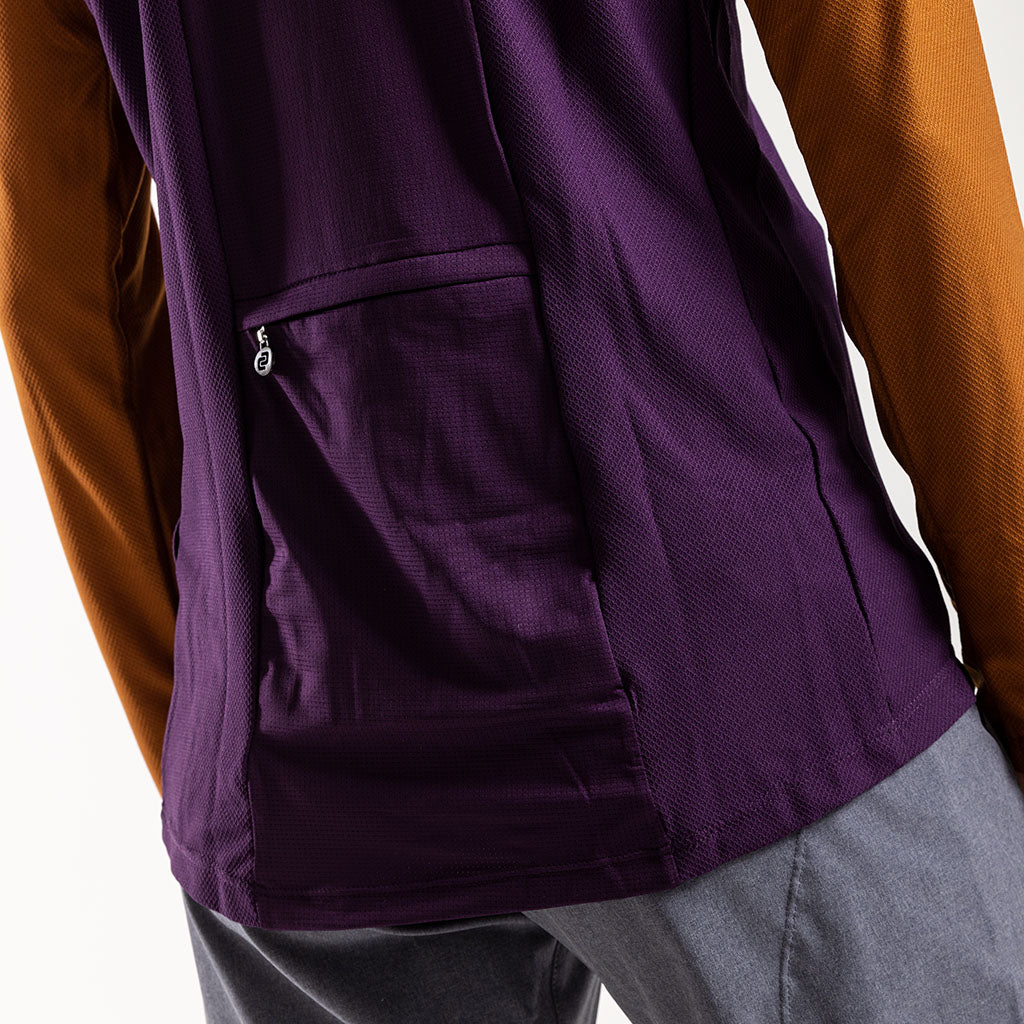 Women&#39;s AR Long Sleeve Trail Tee (Plum)