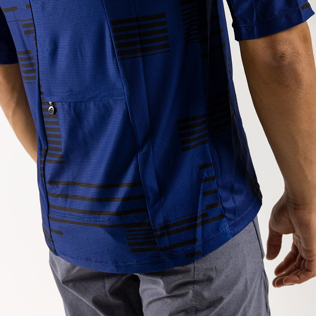 Men&#39;s Strisce Short Sleeve Trail Tee