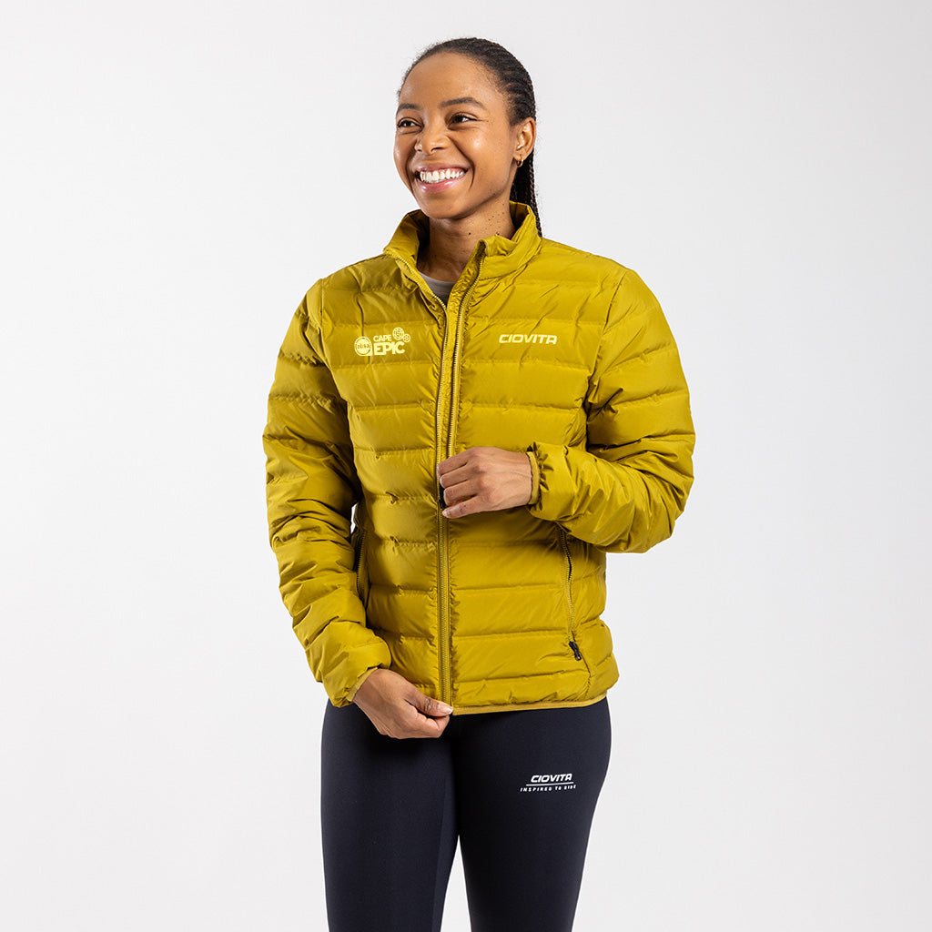 Women&#39;s Absa Cape Epic 2024 Puffer Jacket (Mustard)