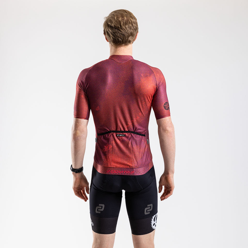 Men&#39;s Absa Cape Epic 2024 Citta Race Fit Jersey (Maroon)