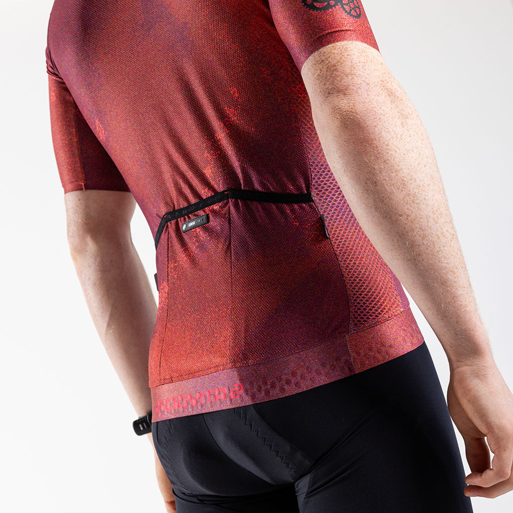 Men&#39;s Absa Cape Epic 2024 Citta Race Fit Jersey (Maroon)