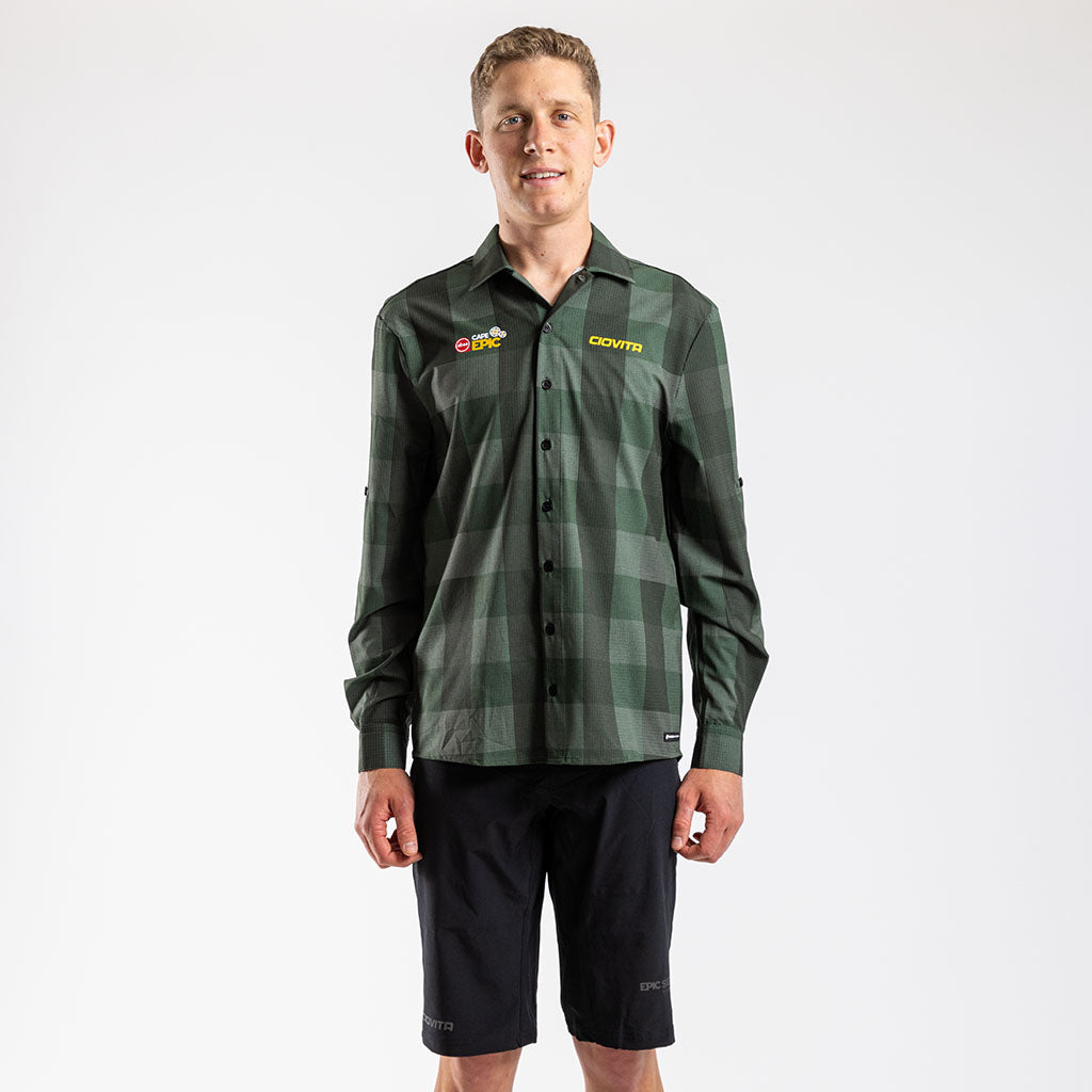 Men&#39;s Absa Cape Epic 2024 Adventure Shirt (Pine)