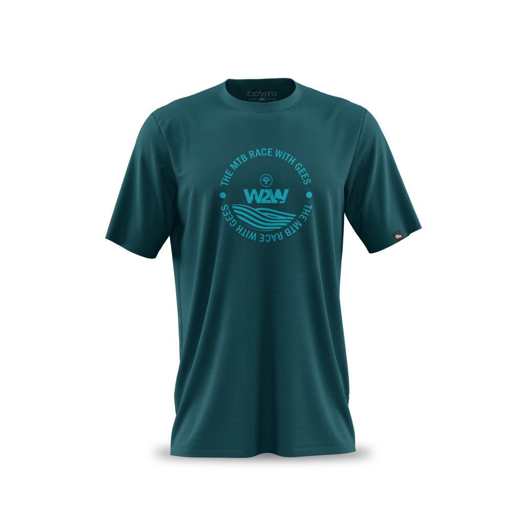 Men&#39;s FNB Wines2Whales 2023 T Shirt (Teal)